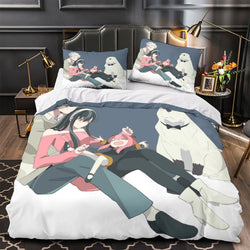 Anime Spy X Family Bedding Set Kids Duvet Cover Without Filler (Online Order Only)