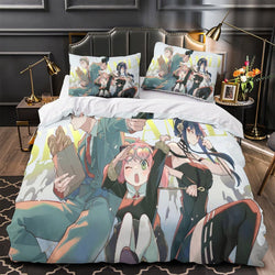 Anime Spy X Family Bedding Set Kids Duvet Cover Without Filler (Online Order Only)