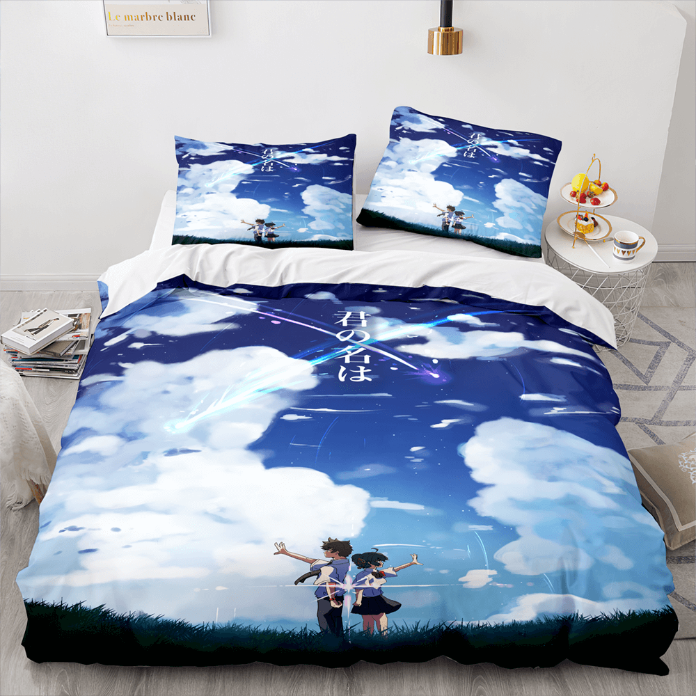 Anime Your Name Pattern Bedding Sets Quilt Covers (Online Order Only)