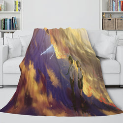 Anime Your Name Cosplay Flannel Blanket Throw (Online Order Only)