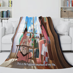 Anime Your Name Cosplay Flannel Blanket Throw (Online Order Only)