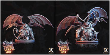 3D Printed Archvillain Games Anixorian Devil Speak of the Devil Act I 28 32mm D&D (Online Only)