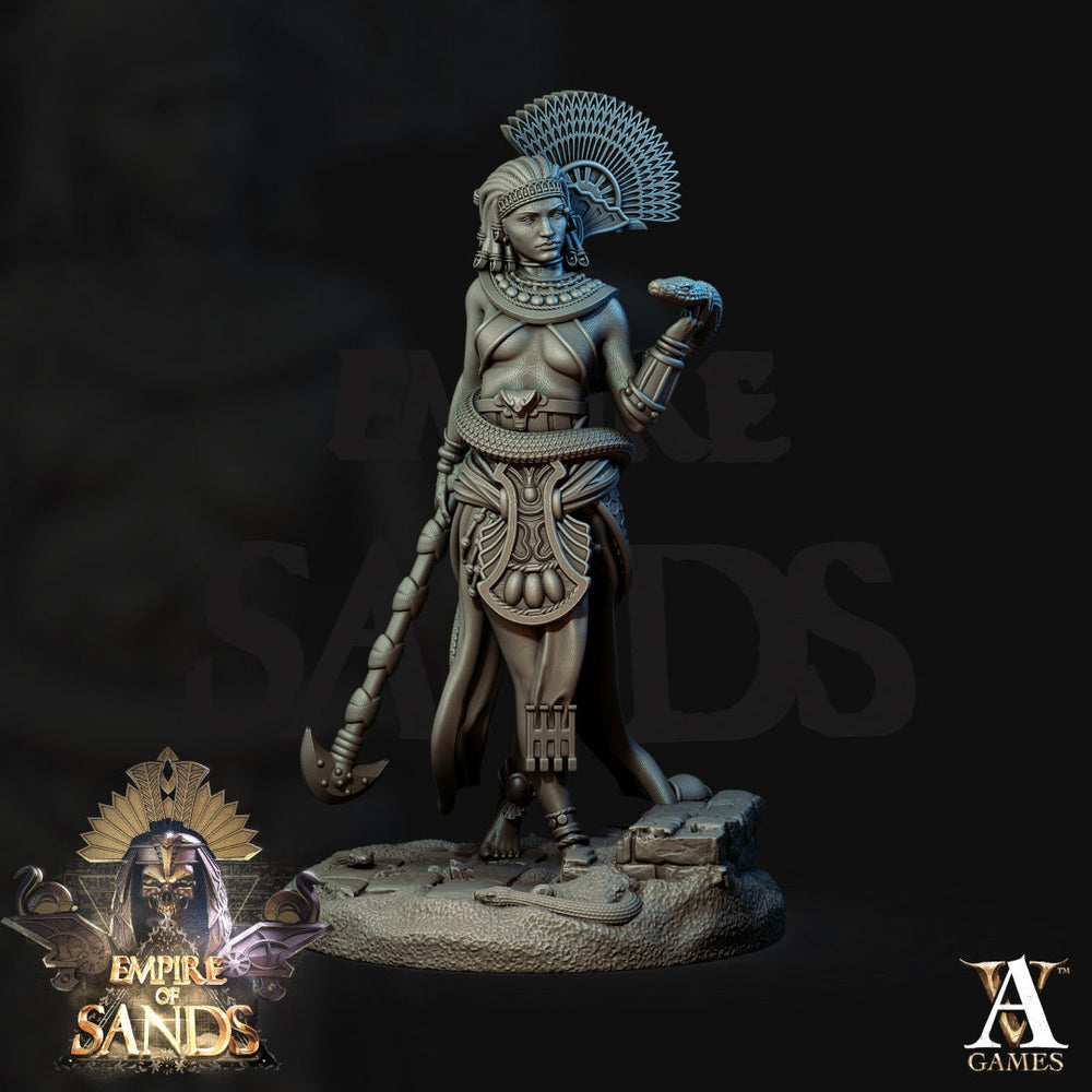 3D Printed Archvillain Games The Empire of Sands - Anphotep 28mm 32mm D&D (Online Only)