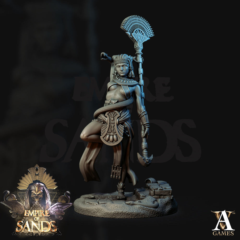 3D Printed Archvillain Games The Empire of Sands - Anphotep 28mm 32mm D&D (Online Only)