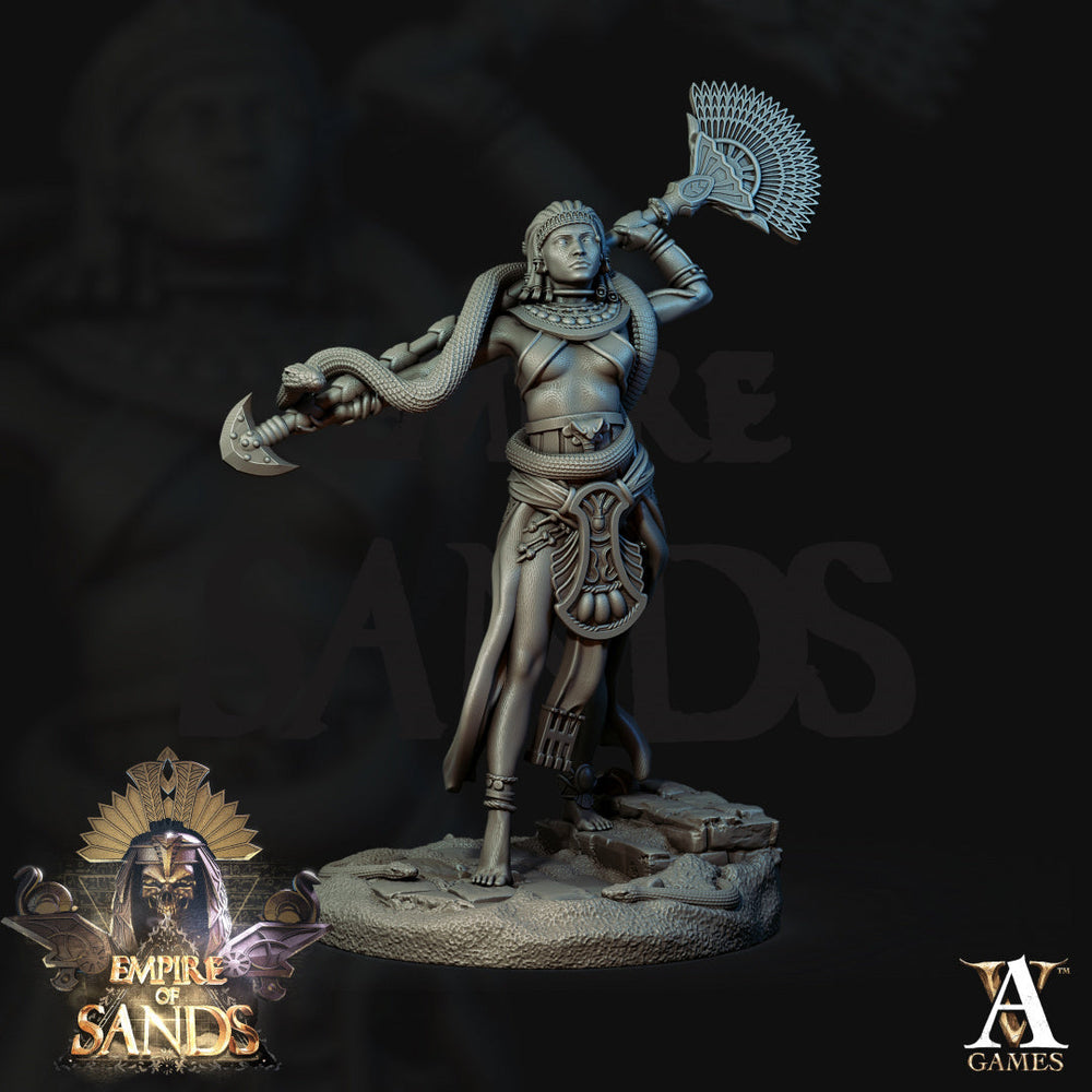 3D Printed Archvillain Games The Empire of Sands - Anphotep 28mm 32mm D&D (Online Only)