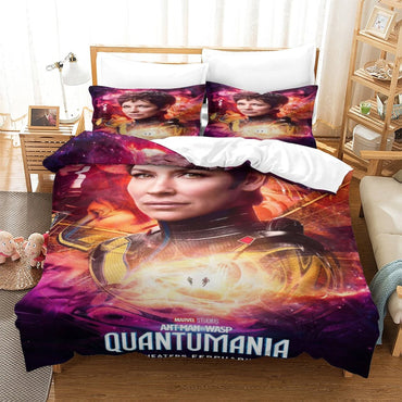 Ant-Man and The Wasp Quantumania Bedding Set Quilt Cover (Online Order Only)