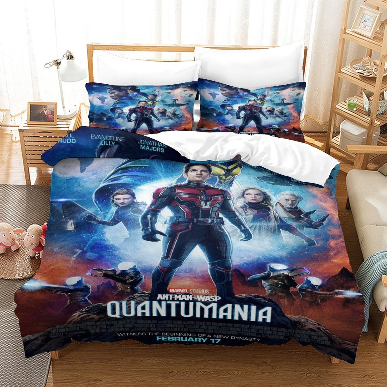 Ant-Man and The Wasp Quantumania Bedding Set Quilt Cover (Online Order Only)
