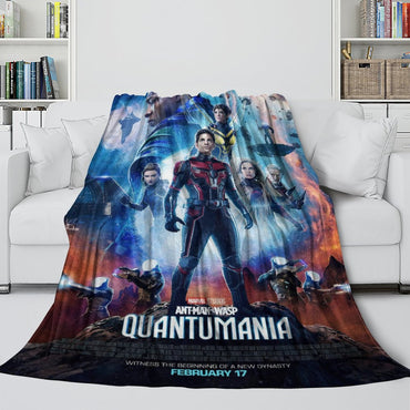 Ant-Man and The Wasp Quantumania Blanket Flannel Fleece Throw (Online Order Only)