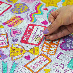 Anti-Anxiety 1000 Piece Jigsaw Puzzle Bubblegum Stuff (ONLINE ORDER ONLY)