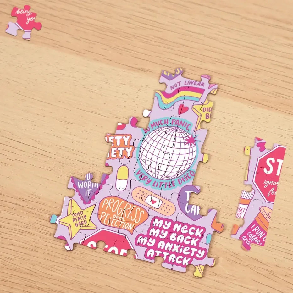 Anti-Anxiety 1000 Piece Jigsaw Puzzle Bubblegum Stuff (ONLINE ORDER ONLY)