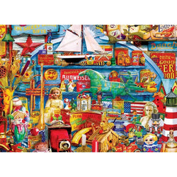 Antiques & Collectibles Flashbacks 1000 Piece Jigsaw Puzzle MasterPieces (ONLINE ORDER ONLY)