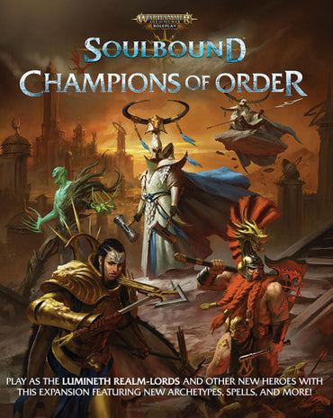 Warhammer Age of Sigmar - Soulbound RPG: Champions of Order (ONLINE ORDER ONLY)