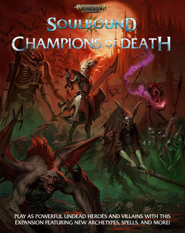 Warhammer Age of Sigmar - Soulbound RPG: Champions of Death (ONLINE ORDER ONLY)