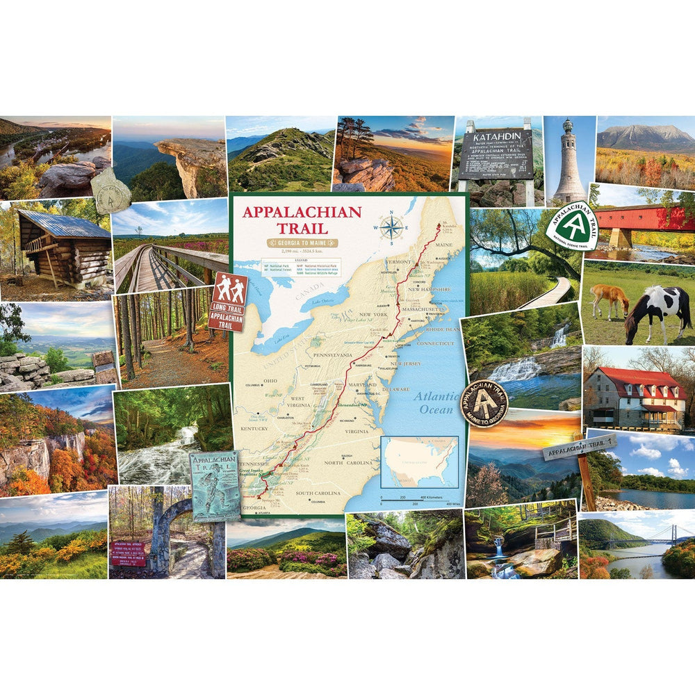 Appalachian Trail Globetrotter 1000 Piece Jigsaw Puzzle Eurographics (ONLINE ORDER ONLY)