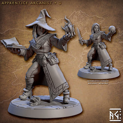 3D Printed Artisan Guild Apprentice Arcanist Set Arcanists Guild 28mm 32mm (Online Only)