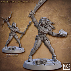 3D Printed Artisan Guild Apprentice Arcanist Set Arcanists Guild 28mm 32mm (Online Only)