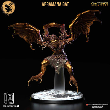3D Printed Clay Cyanide Apramana Bat Black Myth Wukong Set 28 32 mm D&D (Online Only)