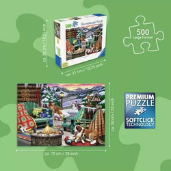 Après All Day 500 Large Piece Jigsaw Puzzle Ravensburger