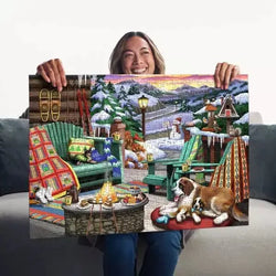 Après All Day 500 Large Piece Jigsaw Puzzle Ravensburger