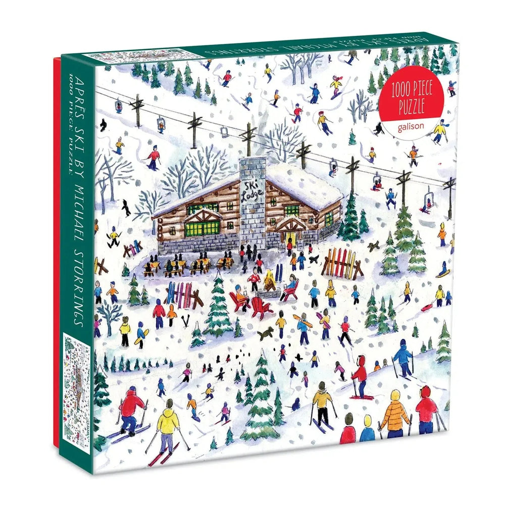 Apres Ski 1000 Piece Jigsaw Puzzle Galison (ONLINE ORDER ONLY)