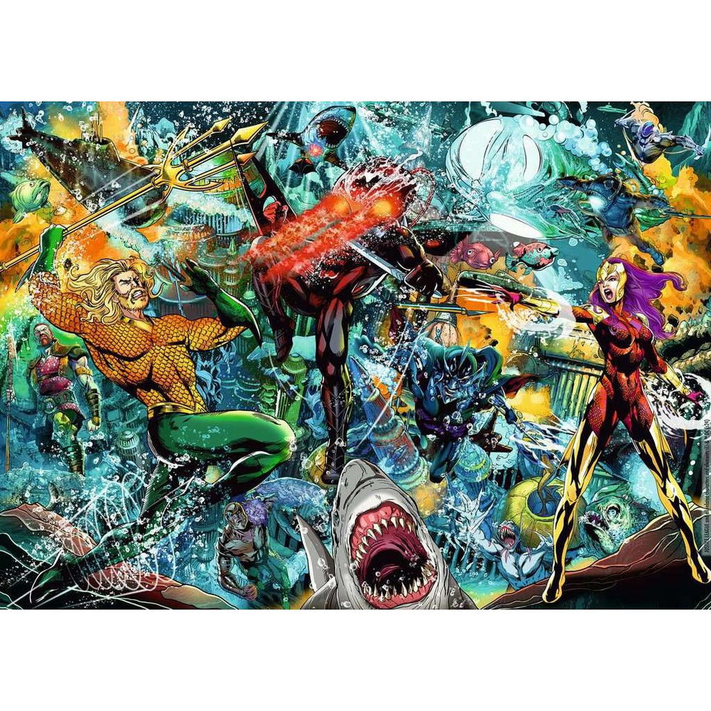Aquaman "DC Collector's Edition" 1000 Piece Jigsaw Puzzle Ravensburger (ONLINE ORDER ONLY)