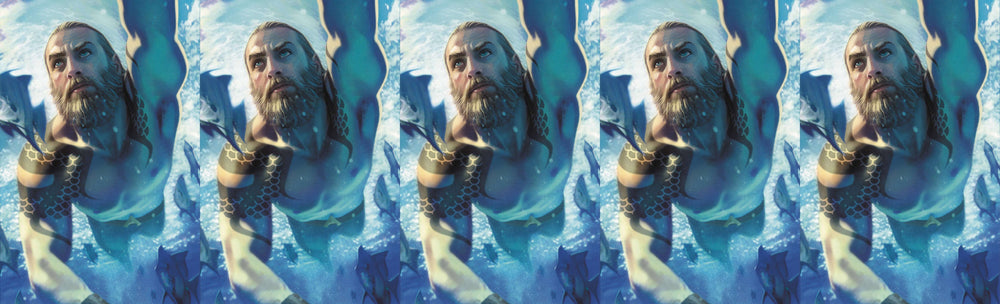 AQUAMAN #51 B Joshua Middleton CARD STOCK Variant Year Of The Villain DARK GIFTS (08/21/2019) DC (ONLINE ORDER ONLY)