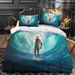 Aquaman and the Lost Kingdom Bedding Set Duvet Cover Without Filler (Online Order Only)