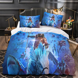Aquaman and the Lost Kingdom Bedding Set Duvet Cover Without Filler (Online Order Only)