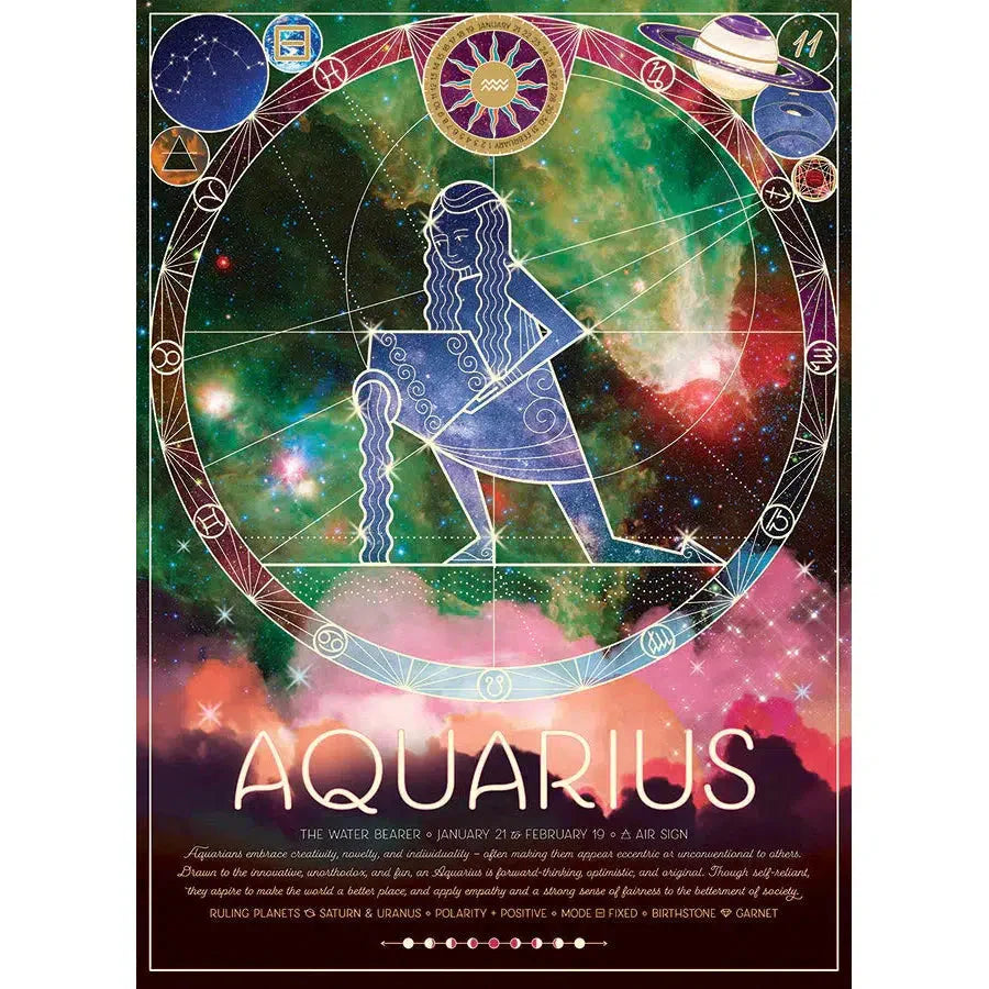 Aquarius 500 Piece Jigsaw Puzzle Cobble Hill (ONLINE ORDER ONLY)