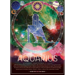 Aquarius 500 Piece Jigsaw Puzzle Cobble Hill (ONLINE ORDER ONLY)