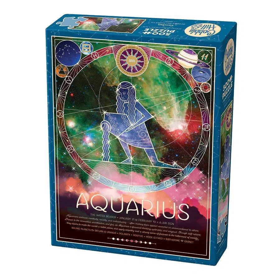 Aquarius 500 Piece Jigsaw Puzzle Cobble Hill (ONLINE ORDER ONLY)
