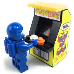 B3 Customs Q*Brick Arcade Machine made from LEGO parts (Online Order Only)