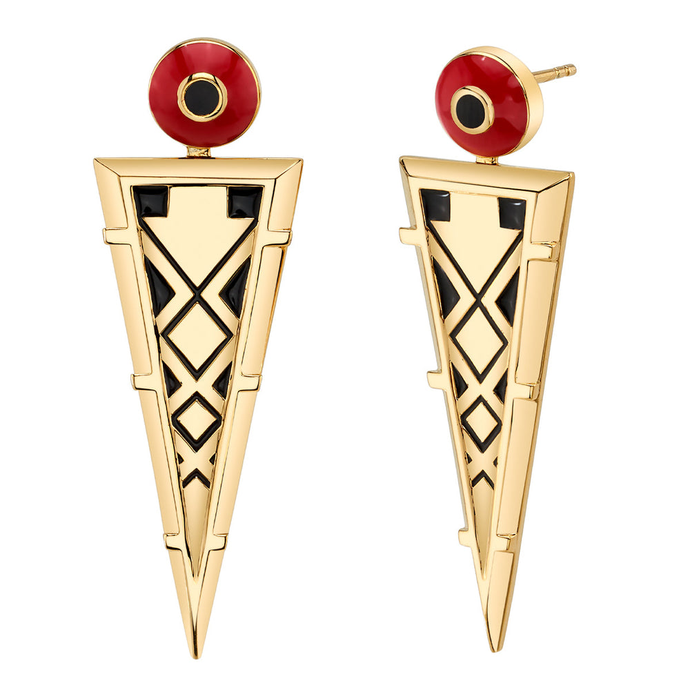 League of Legends X RockLove ARCANE Ambessa Earrings (ONLINE ORDER ONLY)
