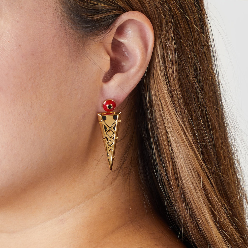 League of Legends X RockLove ARCANE Ambessa Earrings (ONLINE ORDER ONLY)