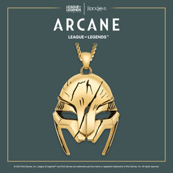 League of Legends X RockLove ARCANE Ambessa Mask Necklace (ONLINE ORDER ONLY)