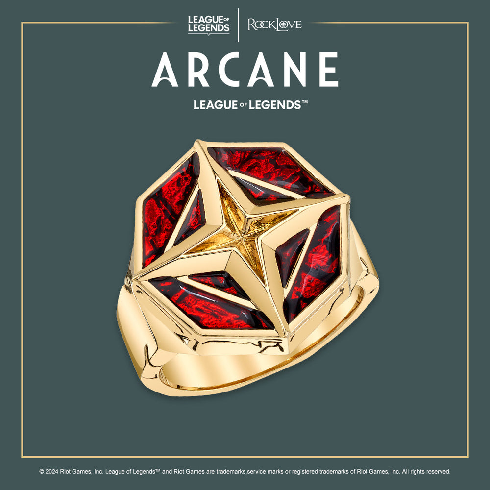League of Legends X RockLove ARCANE Ambessa Ring (ONLINE ORDER ONLY)