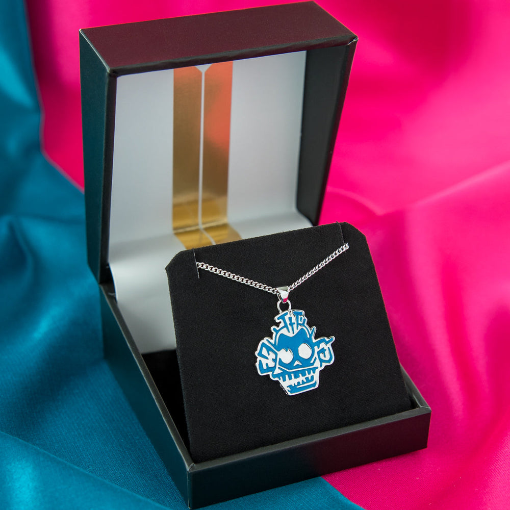 League of Legends X RockLove ARCANE Jinx Blue Monkey Necklace (ONLINE ORDER ONLY)
