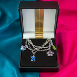 League of Legends X RockLove ARCANE Jinx Graffiti Charm Bracelet (ONLINE ORDER ONLY)