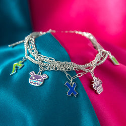 League of Legends X RockLove ARCANE Jinx Graffiti Charm Bracelet (ONLINE ORDER ONLY)