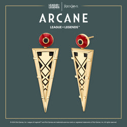League of Legends X RockLove ARCANE Ambessa Earrings (ONLINE ORDER ONLY)