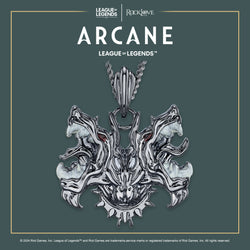 League of Legends X RockLove ARCANE Vi Murk Wolves Necklace (ONLINE ORDER ONLY)