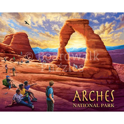 Arches National Park 500 Piece Jigsaw Puzzle Boardwalk (ONLINE ORDER ONLY)