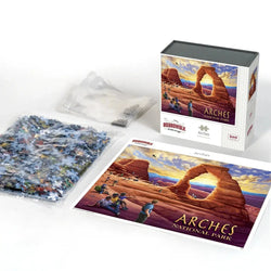 Arches National Park 500 Piece Jigsaw Puzzle Boardwalk (ONLINE ORDER ONLY)