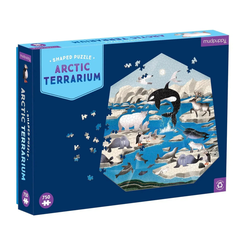 Arctic Terrarium 750 Piece Shaped Jigsaw Puzzle Mudpuppy (ONLINE ORDER ONLY)