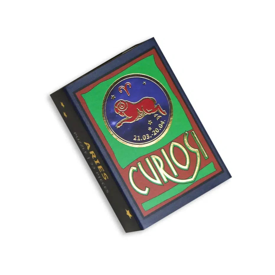 Aries Zodiac 33 Piece Mini Matchbox Jigsaw Puzzle Curiosi (ONLINE ORDER ONLY)