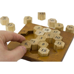 Aristotle's Wood Number Brain Teaser Puzzle Professor Puzzle (ONLINE ORDER ONLY)