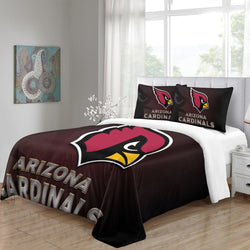 Arizona Cardinals Bedding Set Duvet Cover Without Filler (Online Order Only)