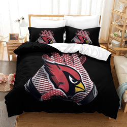 Arizona Cardinals Bedding Set Duvet Cover Without Filler (Online Order Only)