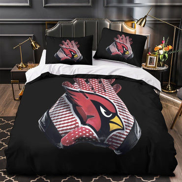 Arizona Cardinals Bedding Set Duvet Cover Without Filler (Online Order Only)
