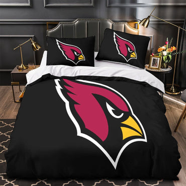 Arizona Cardinals Bedding Set Duvet Cover Without Filler (Online Order Only)